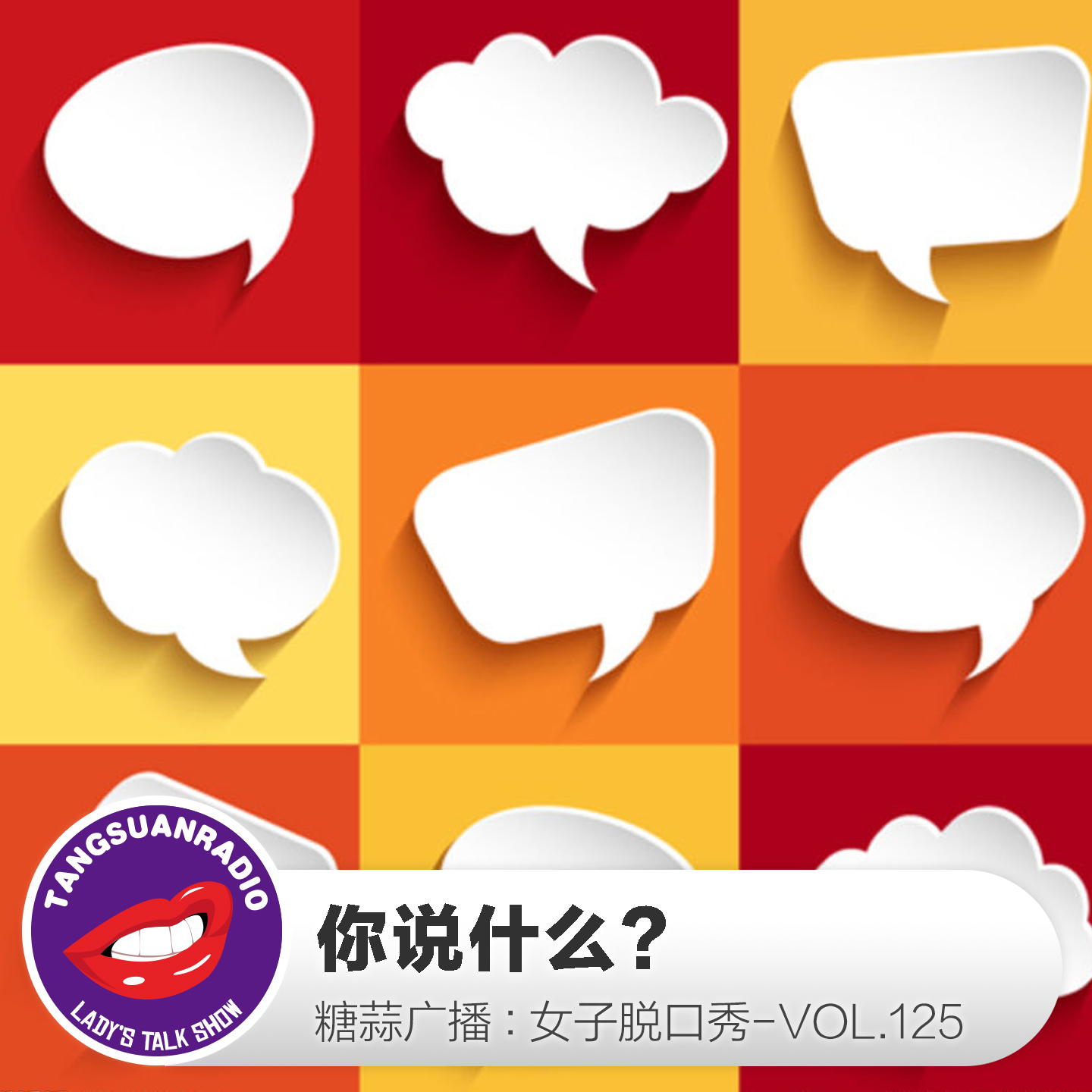 糖蒜女子脱口秀VOL.125:你说什么?